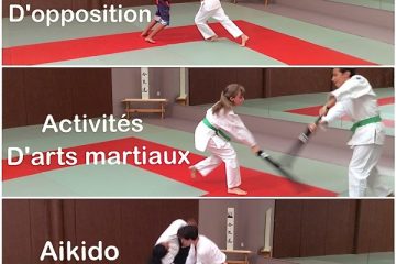 Activités enfants : jeux d'opposition , activités d'arts martiaux , aikido .